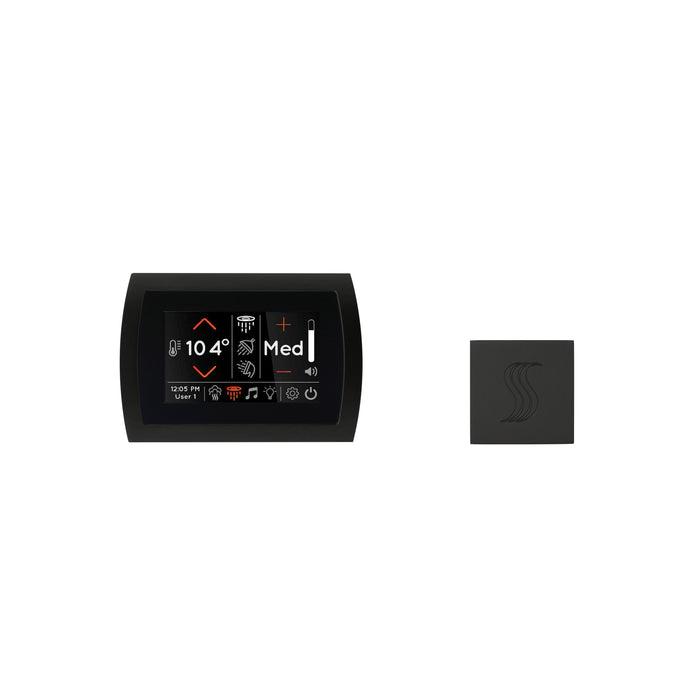 ThermaSol Signatouch Control and Steam Head Kit Square | STC-SVSQ