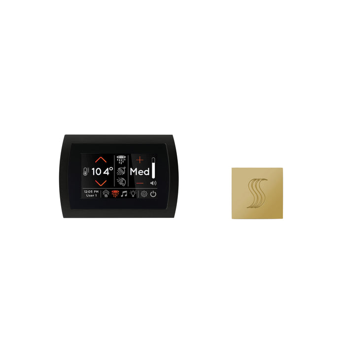 ThermaSol Signatouch Control and Steam Head Kit Square | STC-SVSQ