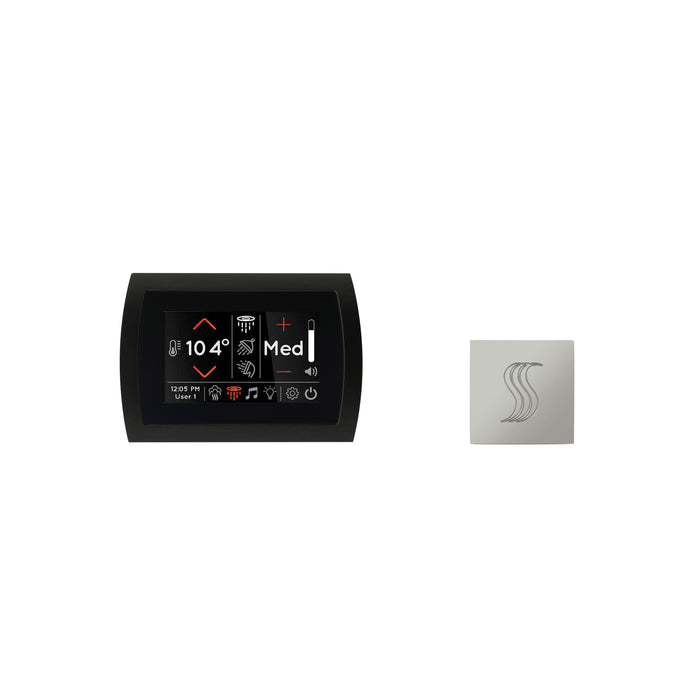 ThermaSol Signatouch Control and Steam Head Kit Square | STC-SVSQ