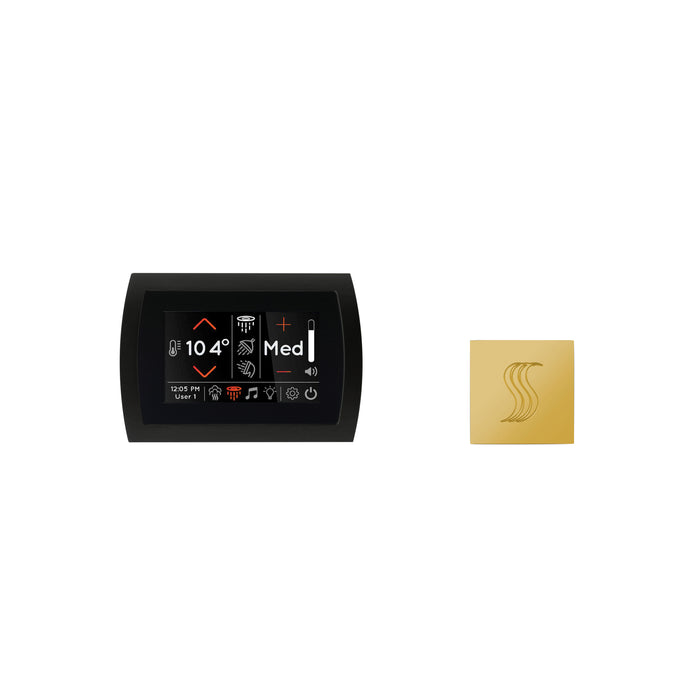 ThermaSol Signatouch Control and Steam Head Kit Square | STC-SVSQ