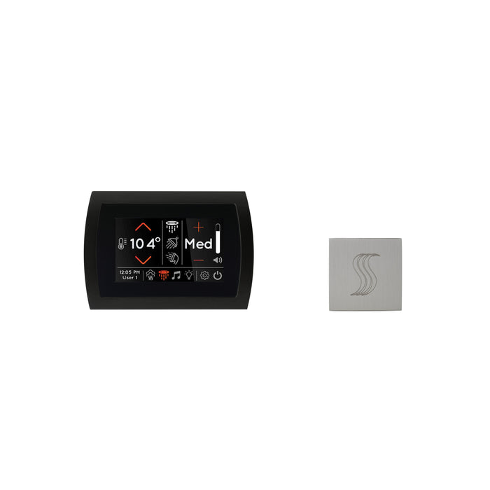 ThermaSol Signatouch Control and Steam Head Kit Square | STC-SVSQ