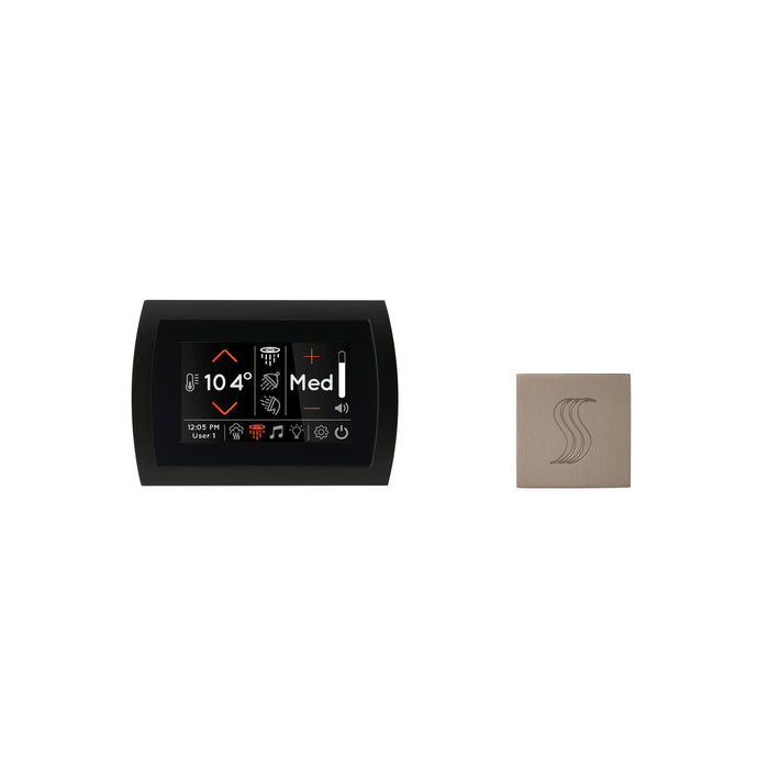 ThermaSol Signatouch Control and Steam Head Kit Square | STC-SVSQ