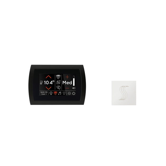 ThermaSol Signatouch Control and Steam Head Kit Square | STC-SVSQ