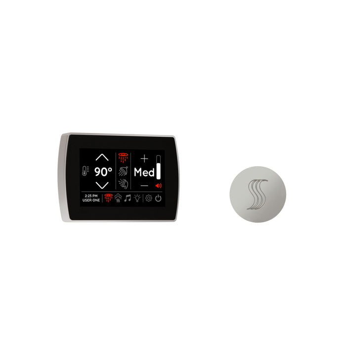 ThermaSol Signatouch Control and Steam Head Kit Round | STCM-SVRD