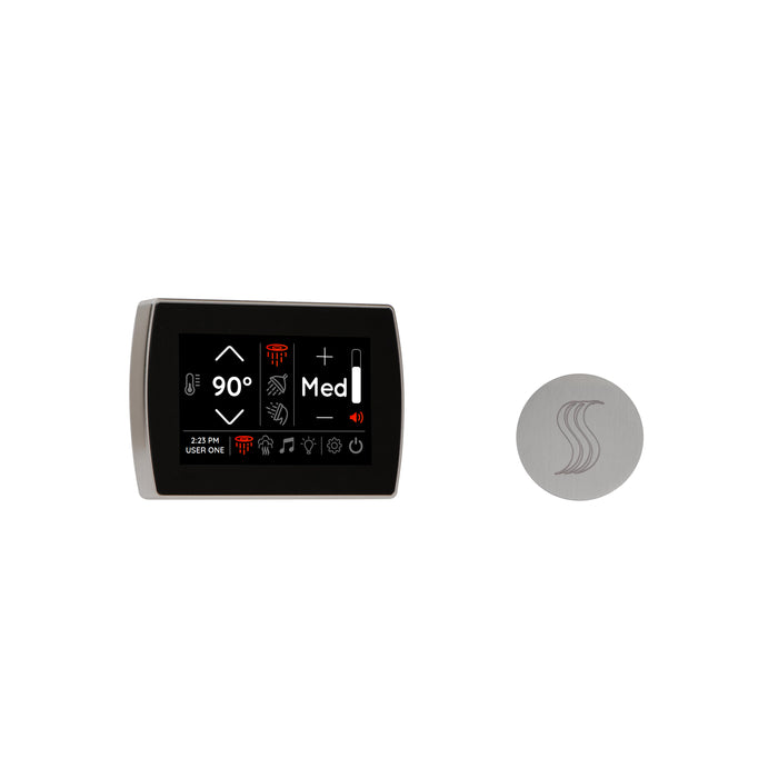ThermaSol Signatouch Control and Steam Head Kit Round | STCM-SVRD