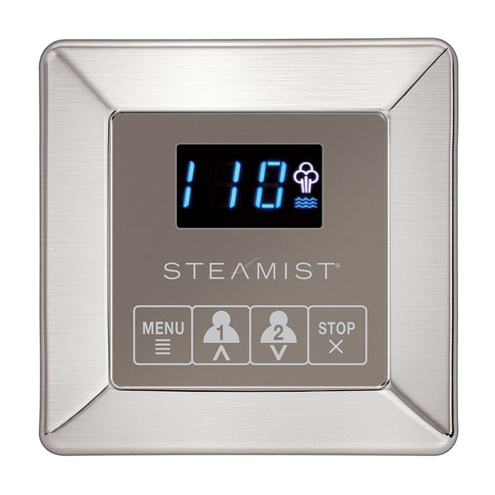 Steamist 250 Digital Time/Temp Steam Shower Control Package