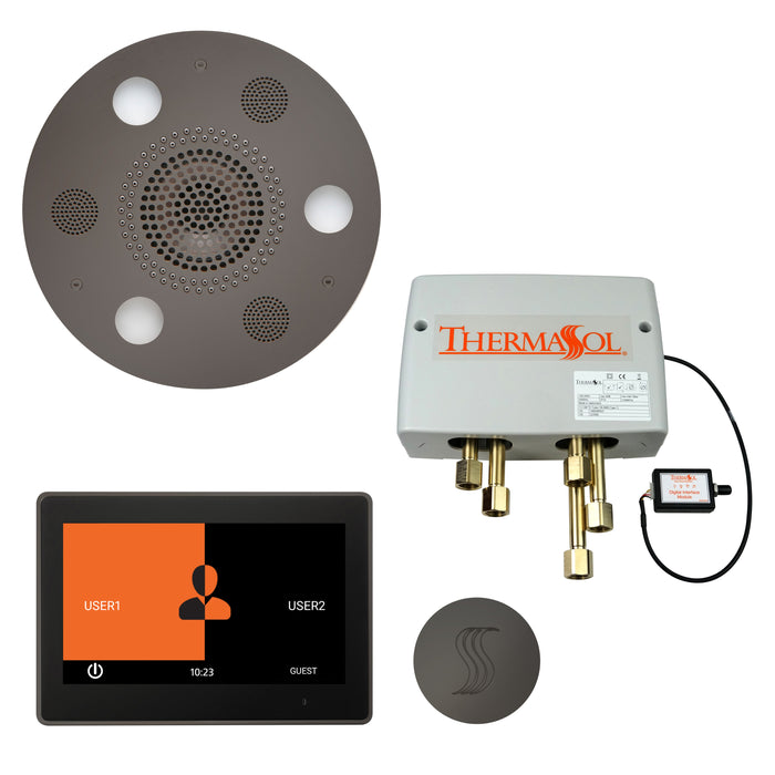 ThermaSol Total Wellness Package with 10" ThermaTouch Trim Upgraded Round | TWP10UR