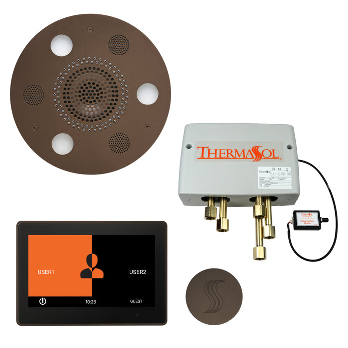 ThermaSol Total Wellness Package with 10" ThermaTouch Trim Upgraded Round | TWP10UR
