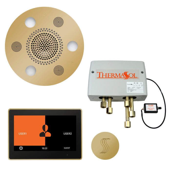 ThermaSol Total Wellness Package with 10" ThermaTouch Trim Upgraded Round | TWP10UR