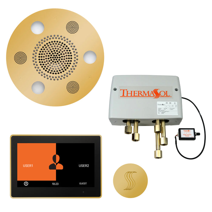 ThermaSol Total Wellness Package with 10" ThermaTouch Trim Upgraded Round | TWP10UR