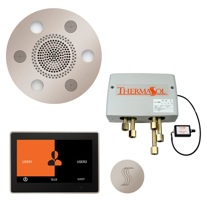 ThermaSol Total Wellness Package with 10" ThermaTouch Trim Upgraded Round | TWP10UR