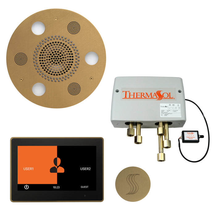 ThermaSol Total Wellness Package with 10" ThermaTouch Trim Upgraded Round | TWP10UR