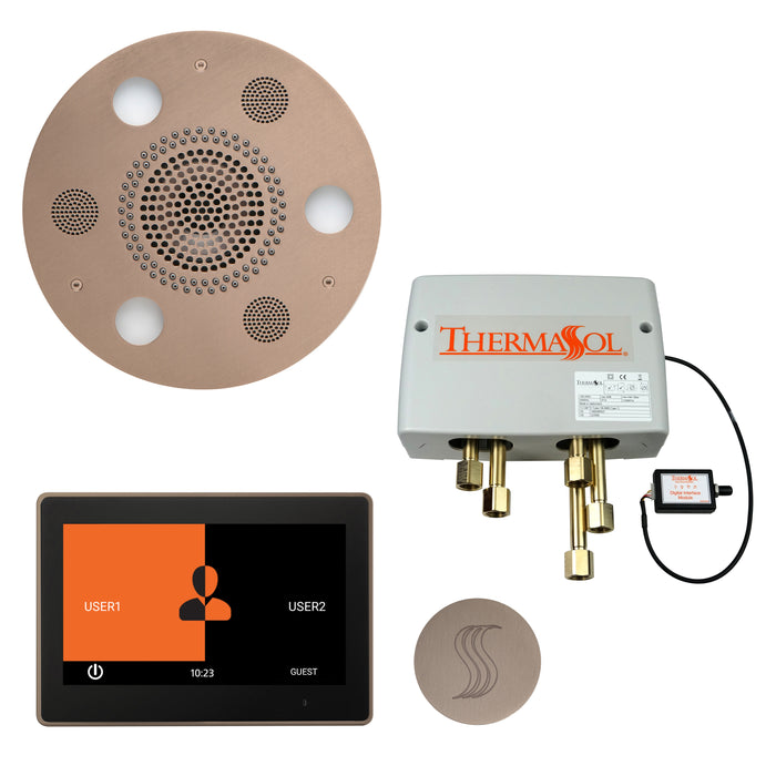 ThermaSol Total Wellness Package with 10" ThermaTouch Trim Upgraded Round | TWP10UR