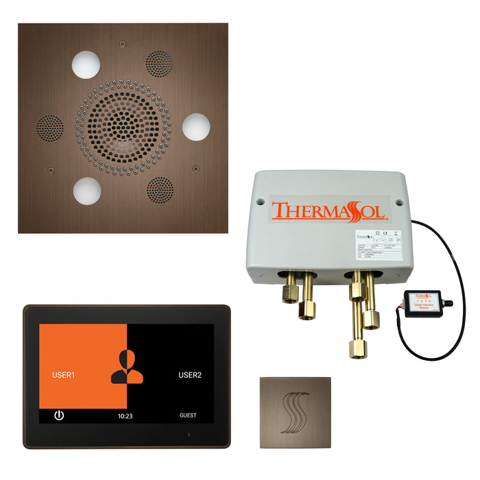 ThermaSol Total Wellness Package with 10" ThermaTouch Trim Upgraded Square | TWP10US