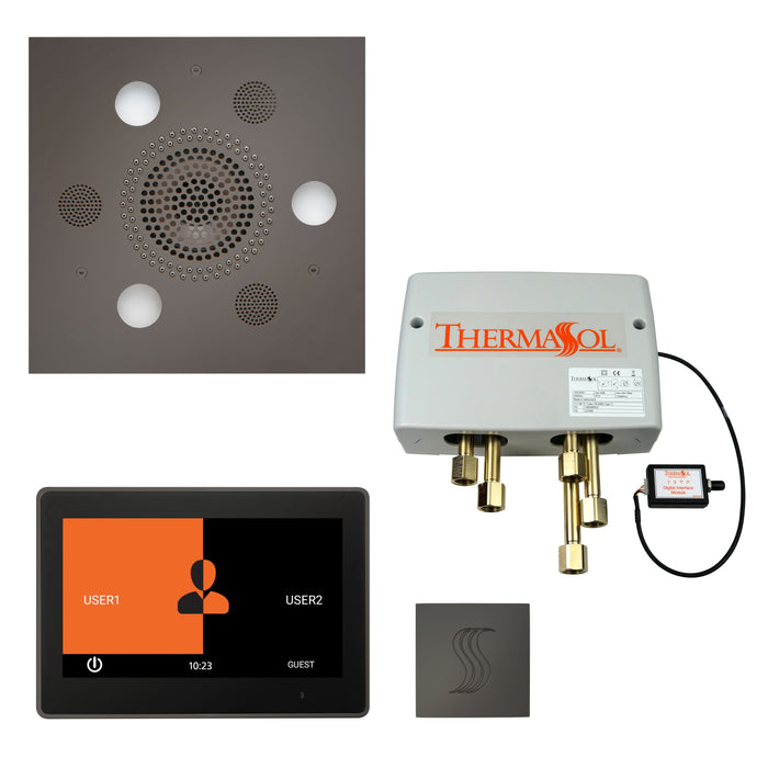 ThermaSol Total Wellness Package with 10" ThermaTouch Trim Upgraded Square | TWP10US