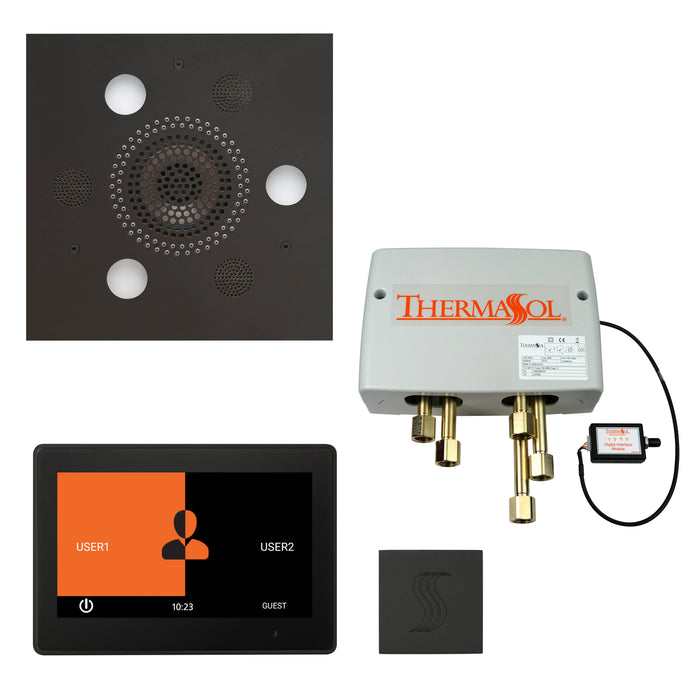 ThermaSol Total Wellness Package with 10" ThermaTouch Trim Upgraded Square | TWP10US
