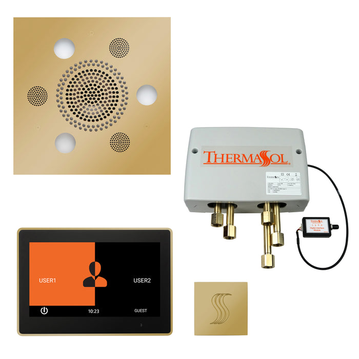 ThermaSol Total Wellness Package with 10" ThermaTouch Trim Upgraded Square | TWP10US