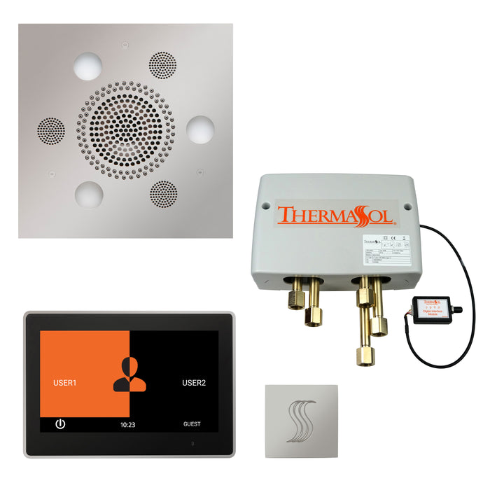 ThermaSol Total Wellness Package with 10" ThermaTouch Trim Upgraded Square | TWP10US
