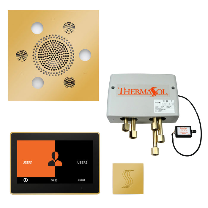 ThermaSol Total Wellness Package with 10" ThermaTouch Trim Upgraded Square | TWP10US