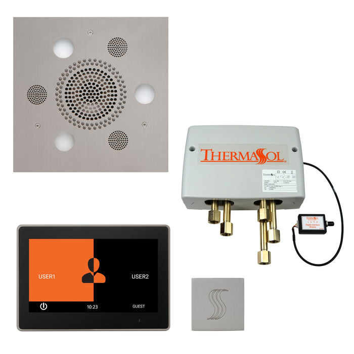 ThermaSol Total Wellness Package with 10" ThermaTouch Trim Upgraded Square | TWP10US