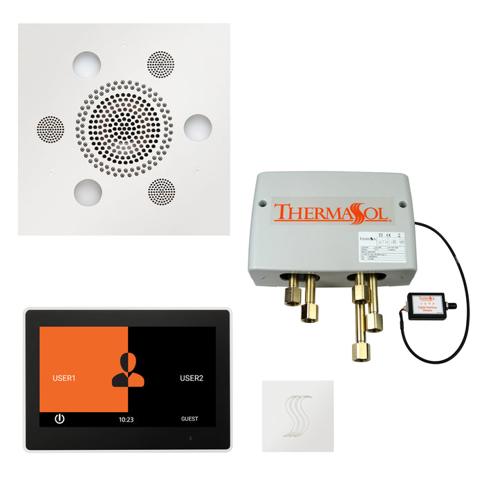 ThermaSol Total Wellness Package with 10" ThermaTouch Trim Upgraded Square | TWP10US