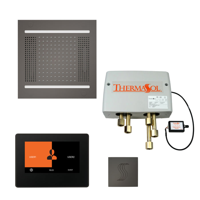 ThermaSol Total Wellness Hydrovive14 Package with 7" ThermaTouch and Square | TWPH147S