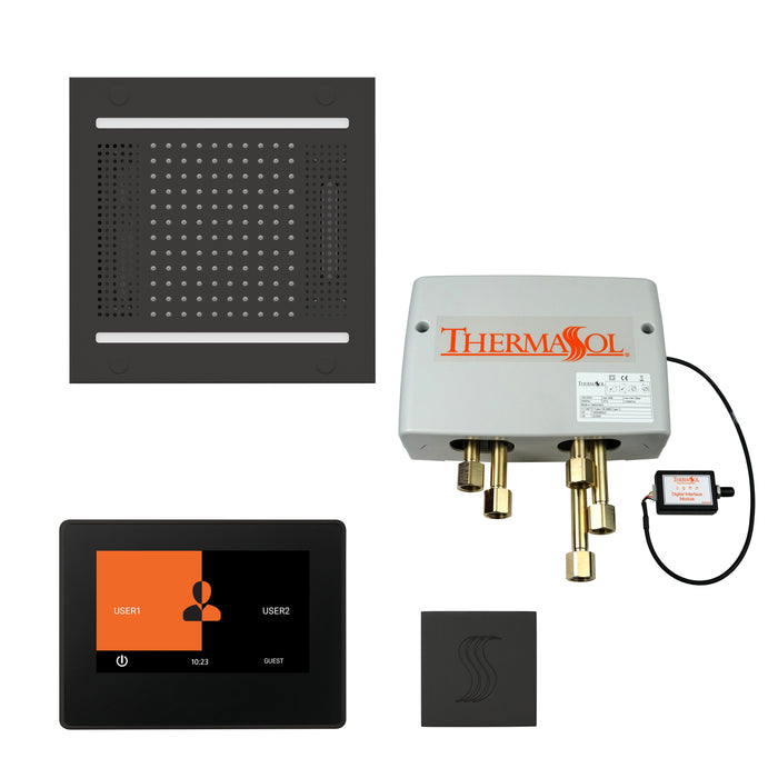 ThermaSol Total Wellness Hydrovive14 Package with 7" ThermaTouch and Square | TWPH147S
