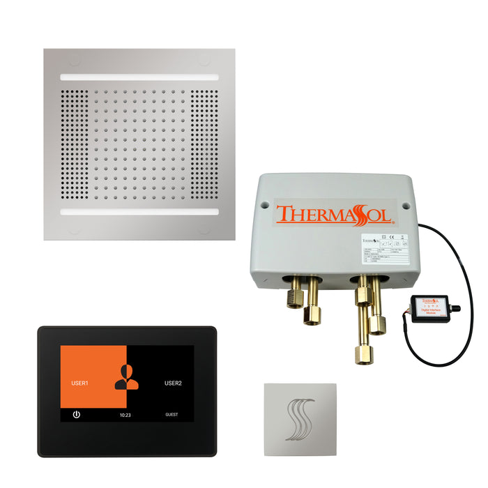 ThermaSol Total Wellness Hydrovive14 Package with 7" ThermaTouch and Square | TWPH147S