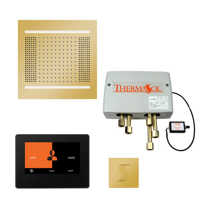ThermaSol Total Wellness Hydrovive14 Package with 7" ThermaTouch and Square | TWPH147S