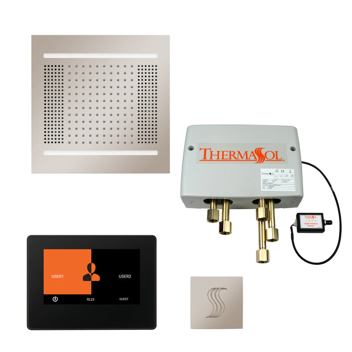 ThermaSol Total Wellness Hydrovive14 Package with 7" ThermaTouch and Square | TWPH147S