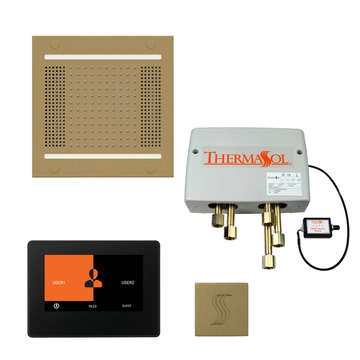 ThermaSol Total Wellness Hydrovive14 Package with 7" ThermaTouch and Square | TWPH147S