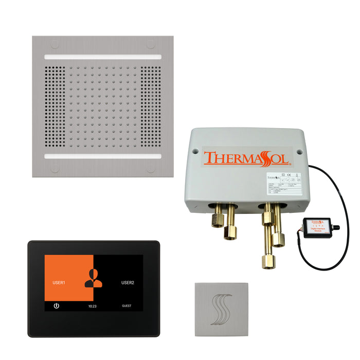 ThermaSol Total Wellness Hydrovive14 Package with 7" ThermaTouch and Square | TWPH147S