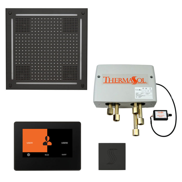 ThermaSol Total Wellness Hydrovive Package with 7" ThermaTouch and Square | TWPH7S