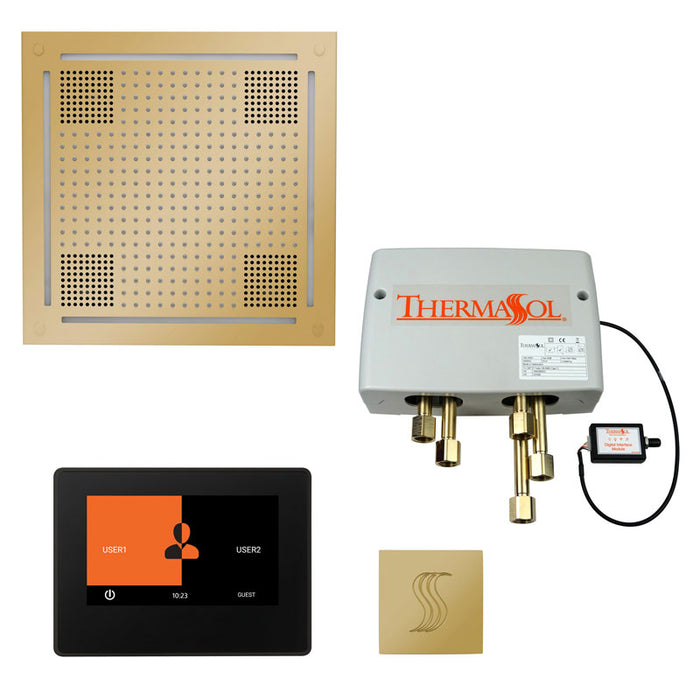 ThermaSol Total Wellness Hydrovive Package with 7" ThermaTouch and Square | TWPH7S