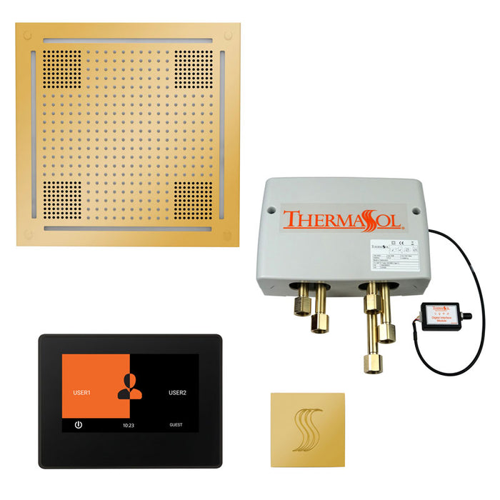 ThermaSol Total Wellness Hydrovive Package with 7" ThermaTouch and Square | TWPH7S