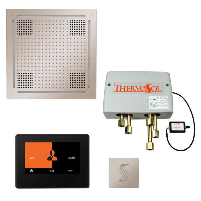 ThermaSol Total Wellness Hydrovive Package with 7" ThermaTouch and Square | TWPH7S
