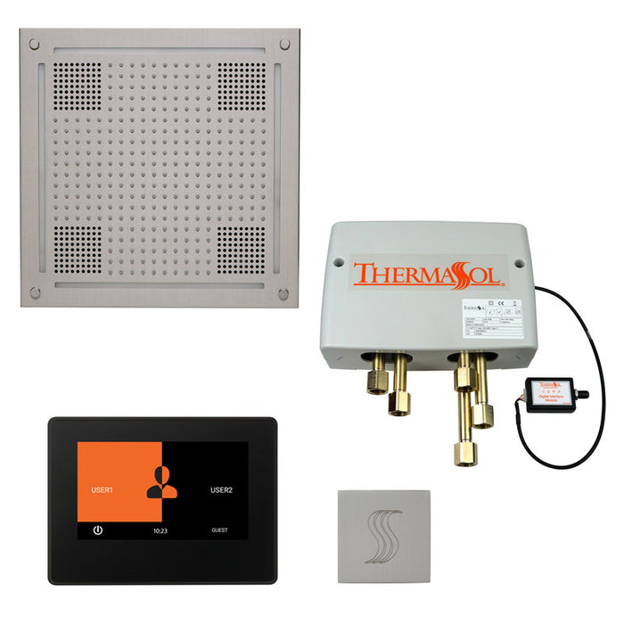ThermaSol Total Wellness Hydrovive Package with 7" ThermaTouch and Square | TWPH7S