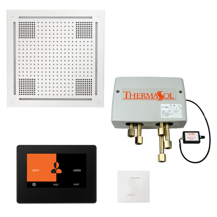 ThermaSol Total Wellness Hydrovive Package with 7" ThermaTouch and Square | TWPH7S