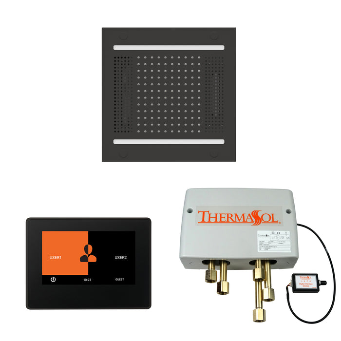 ThermaSol Wellness Hydrovive14 Shower Package with 7" ThermaTouch Square | WH14SP7S