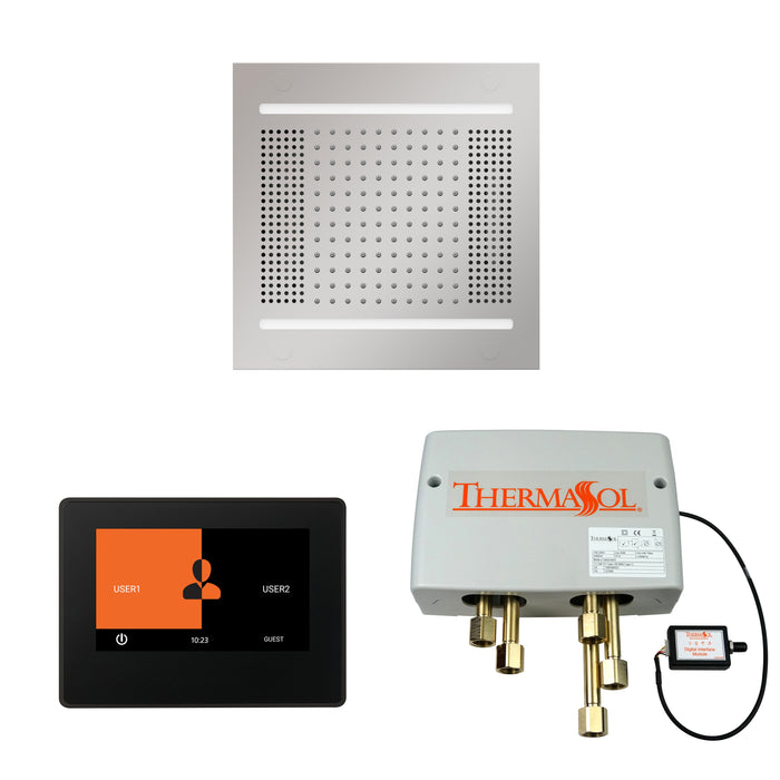 ThermaSol Wellness Hydrovive14 Shower Package with 7" ThermaTouch Square | WH14SP7S