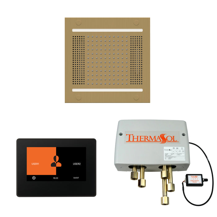 ThermaSol Wellness Hydrovive14 Shower Package with 7" ThermaTouch Square | WH14SP7S