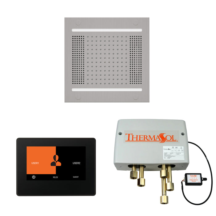 ThermaSol Wellness Hydrovive14 Shower Package with 7" ThermaTouch Square | WH14SP7S