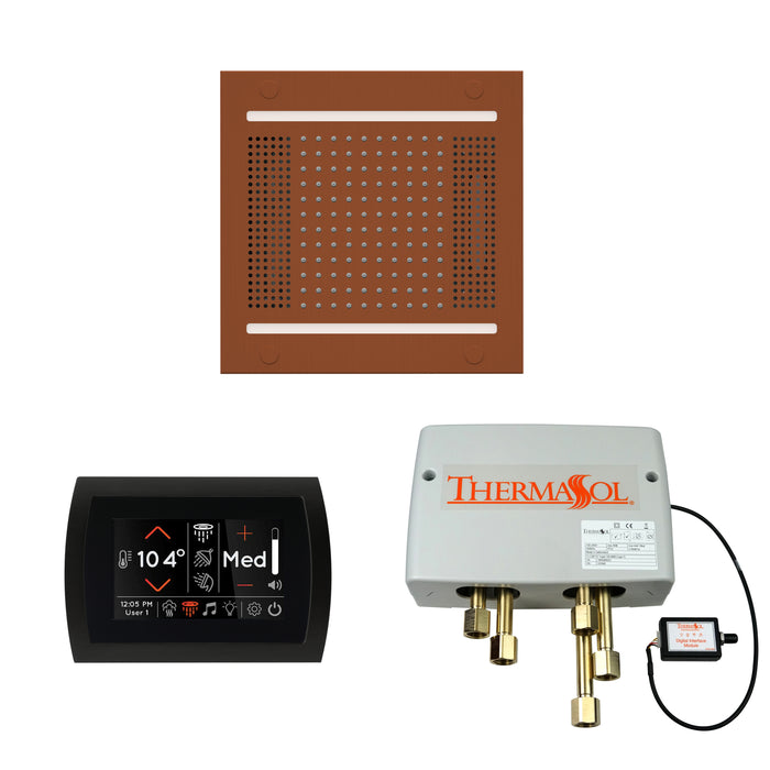 ThermaSol Wellness Hydrovive14 Shower Package with SignaTouch Round | WH14SPSR