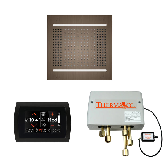 ThermaSol Wellness Hydrovive14 Shower Package with SignaTouch Round | WH14SPSR