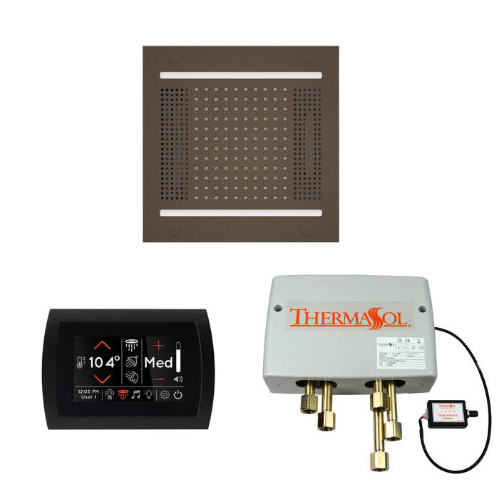 ThermaSol Wellness Hydrovive14 Shower Package with SignaTouch Round | WH14SPSR
