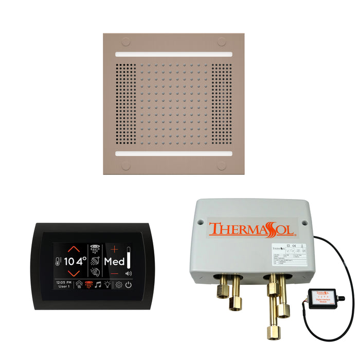 ThermaSol Wellness Hydrovive14 Shower Package with SignaTouch Round | WH14SPSR