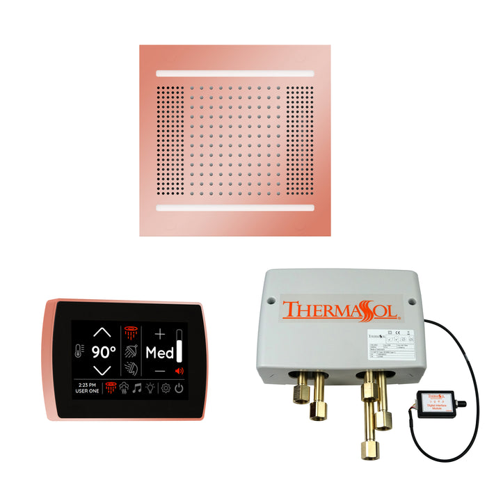 ThermaSol Wellness Hydrovive14 Shower Package with SignaTouch Square | WH14SPSS