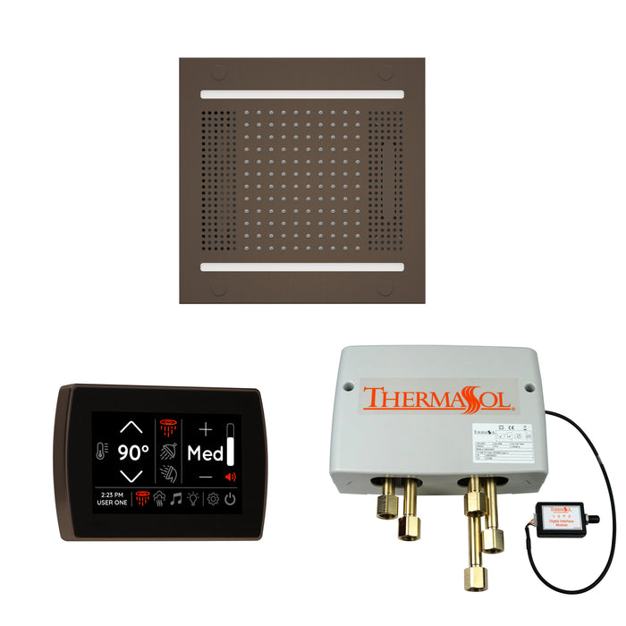 ThermaSol Wellness Hydrovive14 Shower Package with SignaTouch Square | WH14SPSS
