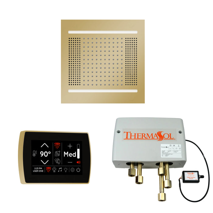 ThermaSol Wellness Hydrovive14 Shower Package with SignaTouch Square | WH14SPSS