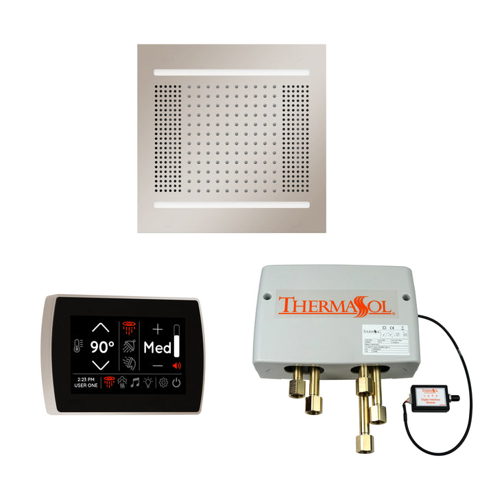 ThermaSol Wellness Hydrovive14 Shower Package with SignaTouch Square | WH14SPSS